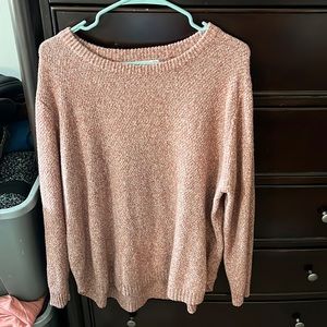 Pink clover sweater